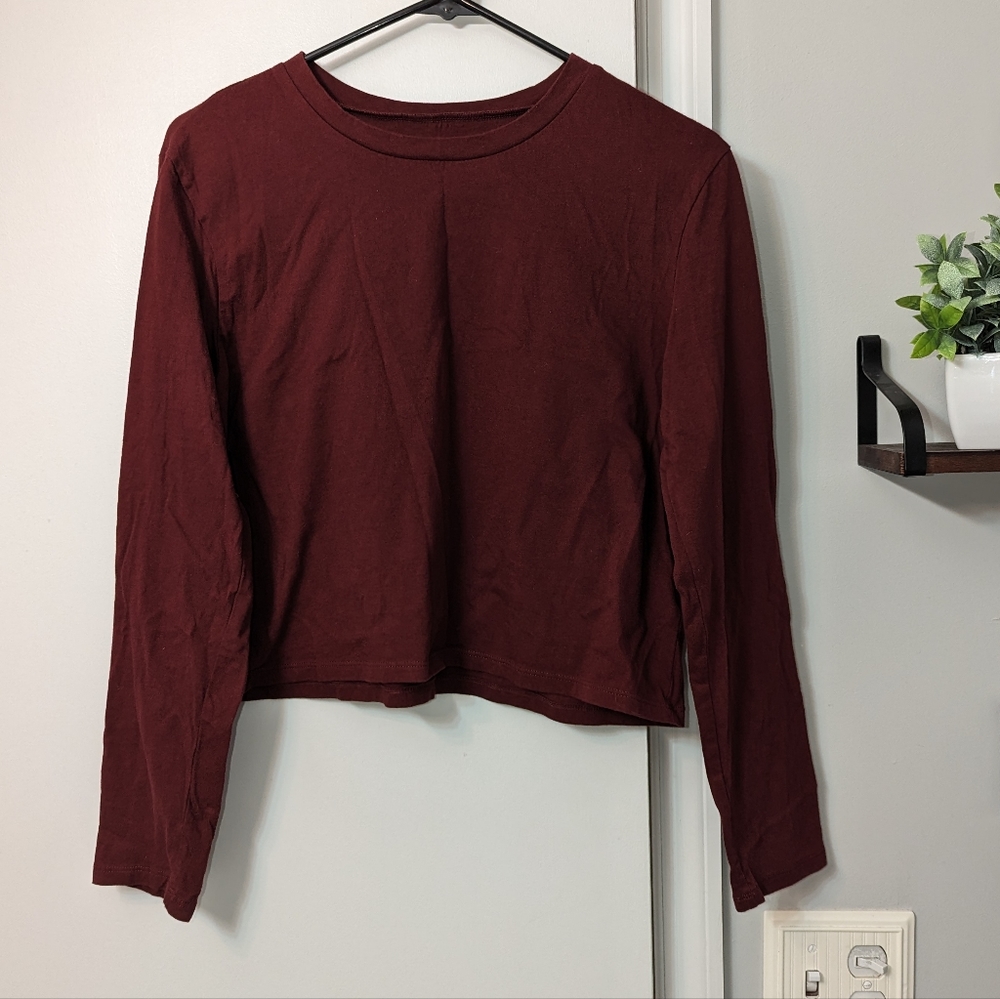 Wild Fable Long Sleeve Crop Top